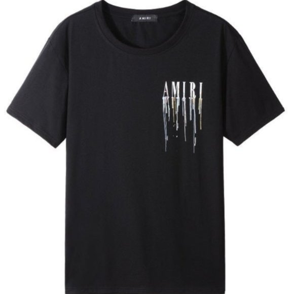 AMIRI Other - Mike Amiri Black Paint/Drip Multicolor T- Shirt